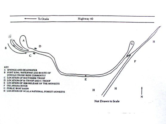 Silver Springs map