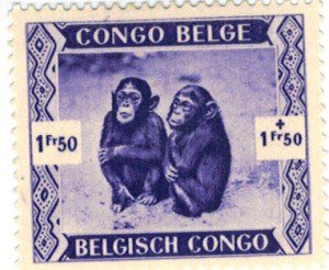 Bonobo stamp