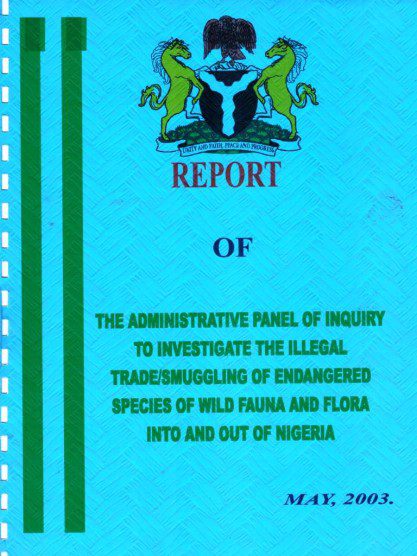 Nigerian report cover for Taiping Four