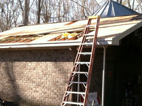 Roof damage and repairs from Matt Messer