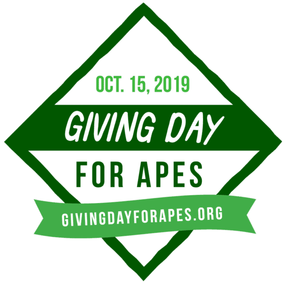 2019 GFAS Giving Day For Apes Logo PNG